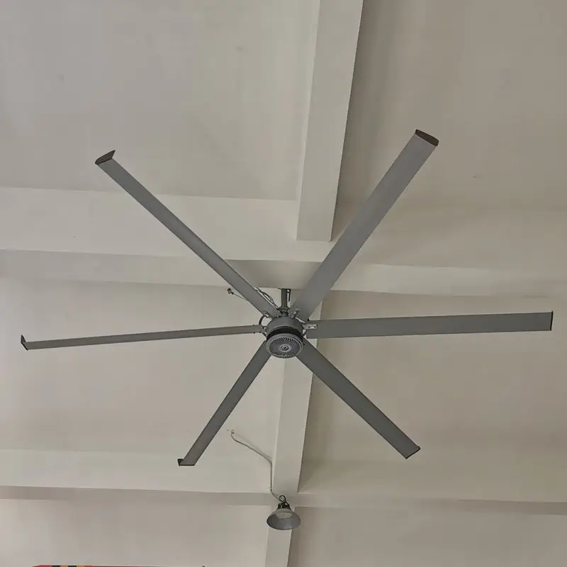 

INDUSTRY HVLS FAN MANUFACTURER Hot Sale Top Quality Industrial Giant HVLS Ceiling Fan Modern DC Motor For Cow Barn Fans