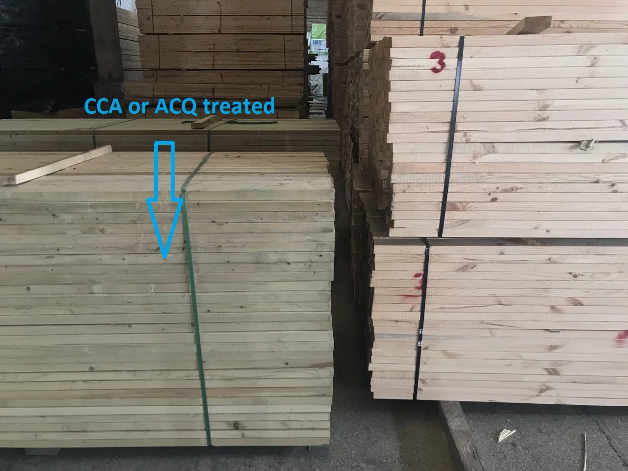 Cca Pine Wood Preservative Pressure Treated Timber/ Anticorrosive