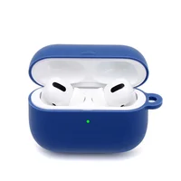 

Classics Good Quality Blue for Airpods Pro Plastic Case Liquid Silicone Logo Printed