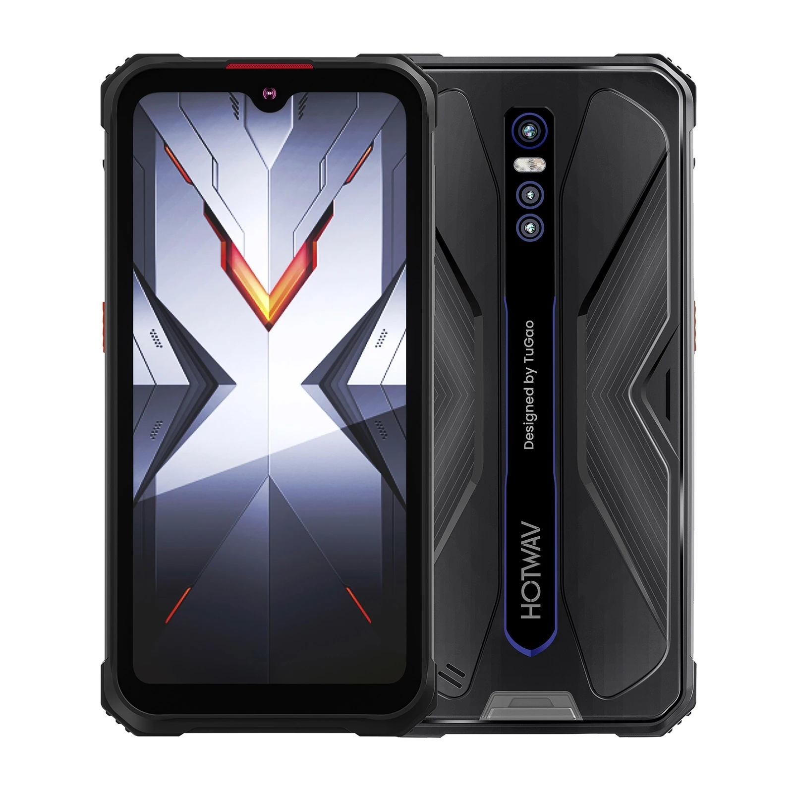 

HOTWAV CYBER 9 Pro Rugged Phone 8GB 128GB 48MP Cameras IP68 Waterproof 7500mAh Battery 6.3 inch Android 11 4G Smartphone