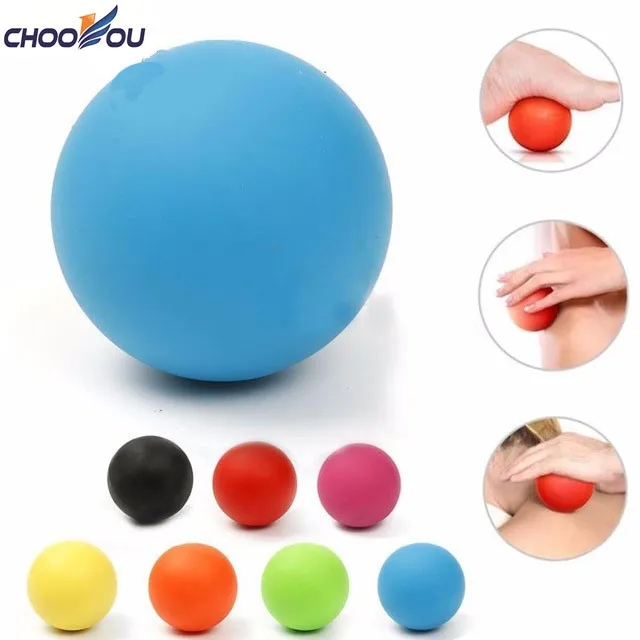 

Muscle Relief TPE Lacrosse Ball Fitness Relieve Gym Trigg-er Point Training Fascia Hockey Massage Ball, Customized