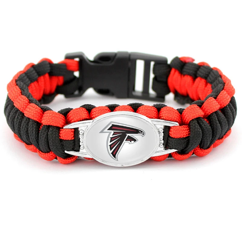 

2021 NFL New Design Giants Ravens Siants Sporty Fashion American Football Team Bracelet, Mix color