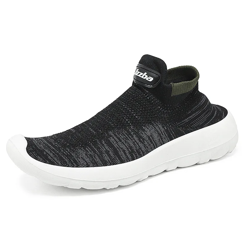 

High Quality Breathable Men Sports Slip On Fitness Casual Running Shoes, 3 colors