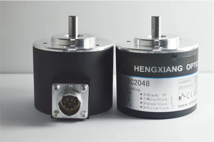 product-HENGXIANG-S65 8mm loadcell IP65 push-pull output DC5V UVW solid shaft encoder-img