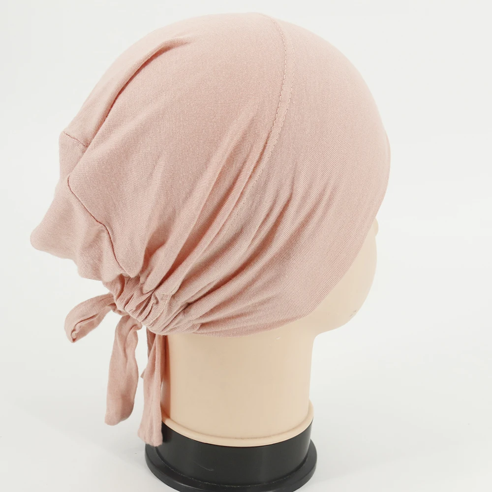 

New Design Hijab Wholesale Stretchy Cotton Jersey bonnet inner hijab For Muslim Women Under Hijabs