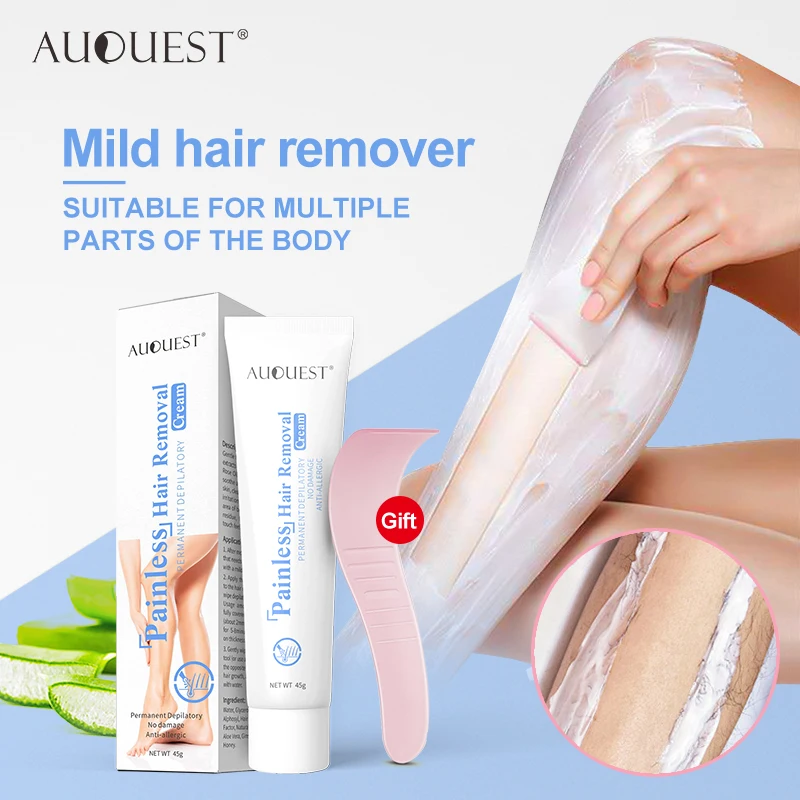 

Unique hair removal cream men Best Skin Care Quick Legs Armpit Private Parts Best Body Hair Removal Cream, White color