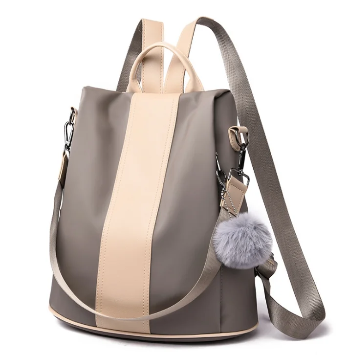 New Multifunctional Leisure Travel Nylon Large - capacity Anti - theft Backpack For Women