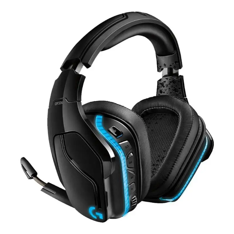 

Original Logitech G933s Wired/Wireless 7.1 Surround RGB gaming headset multi-platform DTS Dolby headset laptop smartphone, Black