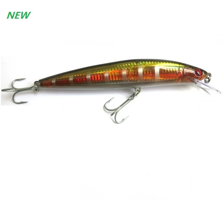 

Wholesale fishing minnow lure hard saltwater artificial bait, Vavious colors