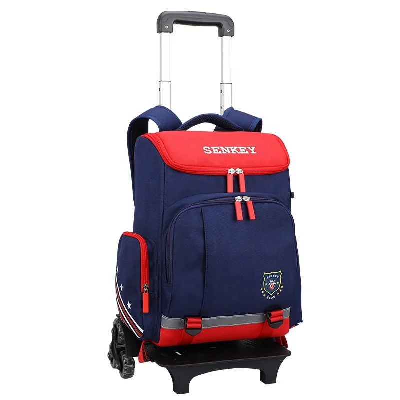 

multifunctional children kids trolley school bags bookbags travel custom trolley backpack with wheel