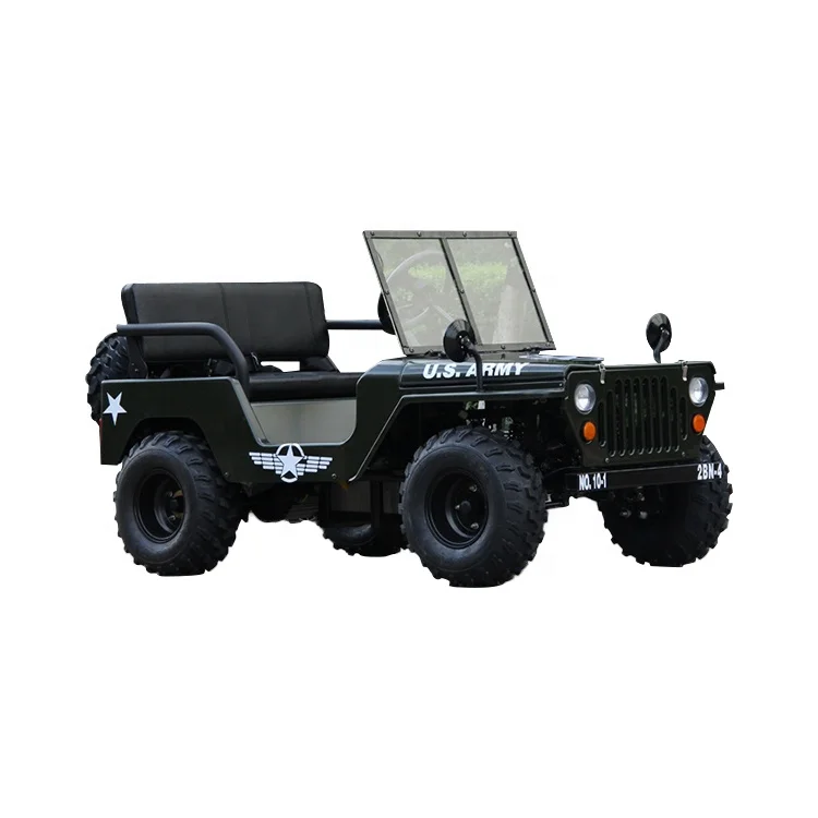 

High Quality Army Green Off Road Go Kart Atv Part 4x4 Atv For Sale