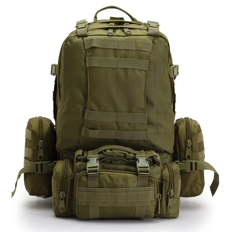 

LUPU Custom 55L hiking camping backback in stock for ODM Tactical Military Backpack