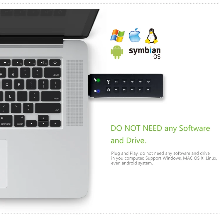 Datage China Supply Economy Business Hardware cryptography USB3.0 flash Drive - ANKUX.COM