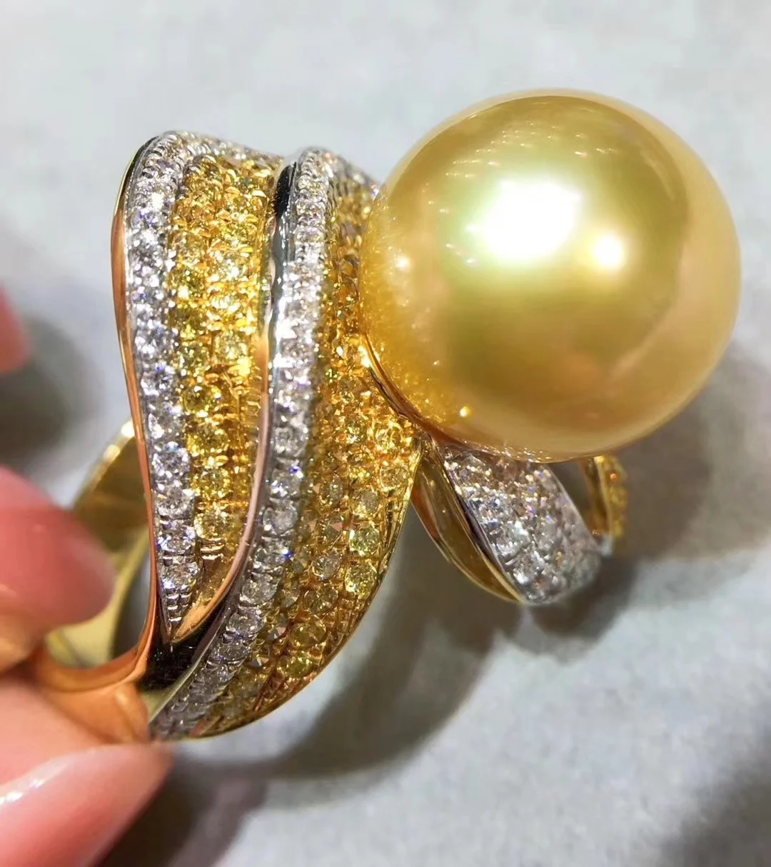 

Pearl Ring New Gold Plated Gold Fashion Style Fashionable Wedding Wedding Bands or Rings 18k Gold 925 Sterling Silve Ring Anchor, Glod