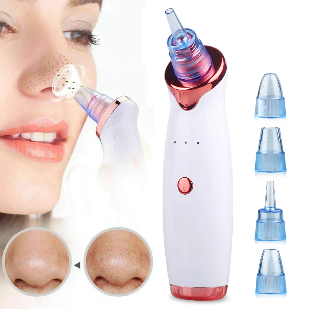 

New Product 2020 Electric Rechargeable Facial Pore Cleaner removedor de puntos negros Blackhead Remover Vacuum