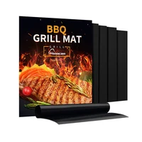 

New Packing 2019 BBQ Grill Mat 100% Non stick ptfe grill mat