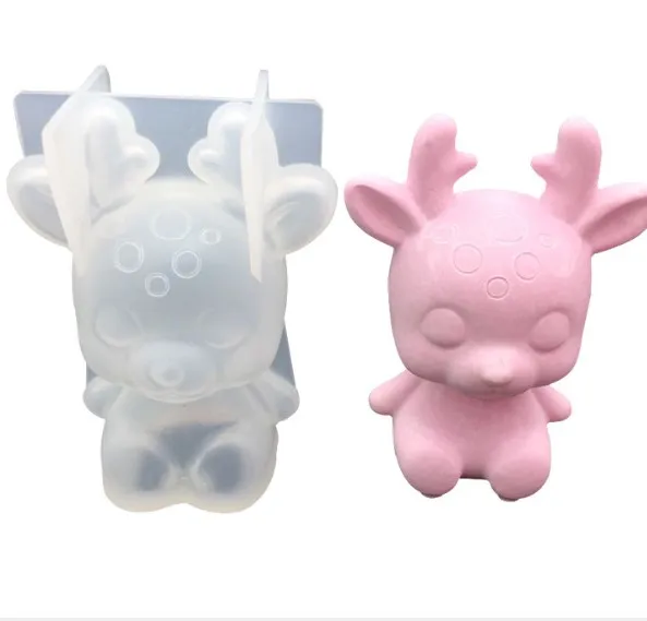 

hot selling sheep silicone rubber mold for soap