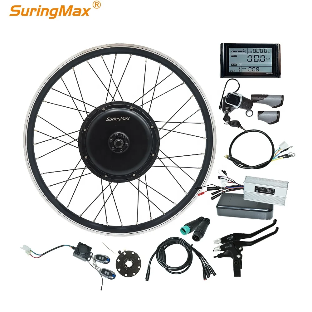 

Big discount 27.5" electric bike conversion kit e bike rear wheel 27.5 inch ebike convert set for bicycle