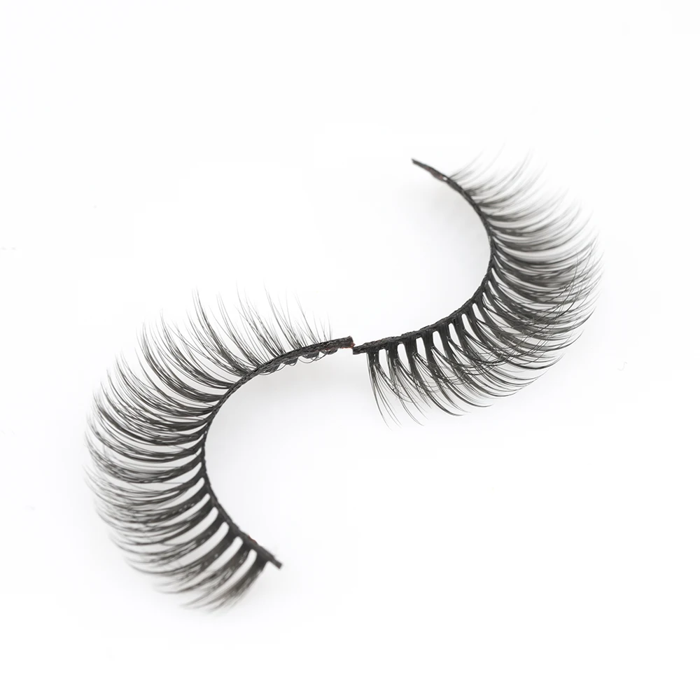 

Custom Packaging Box synthetic False 3d 5d Faux Mink Silk Eye Lashes Strip Eyelash