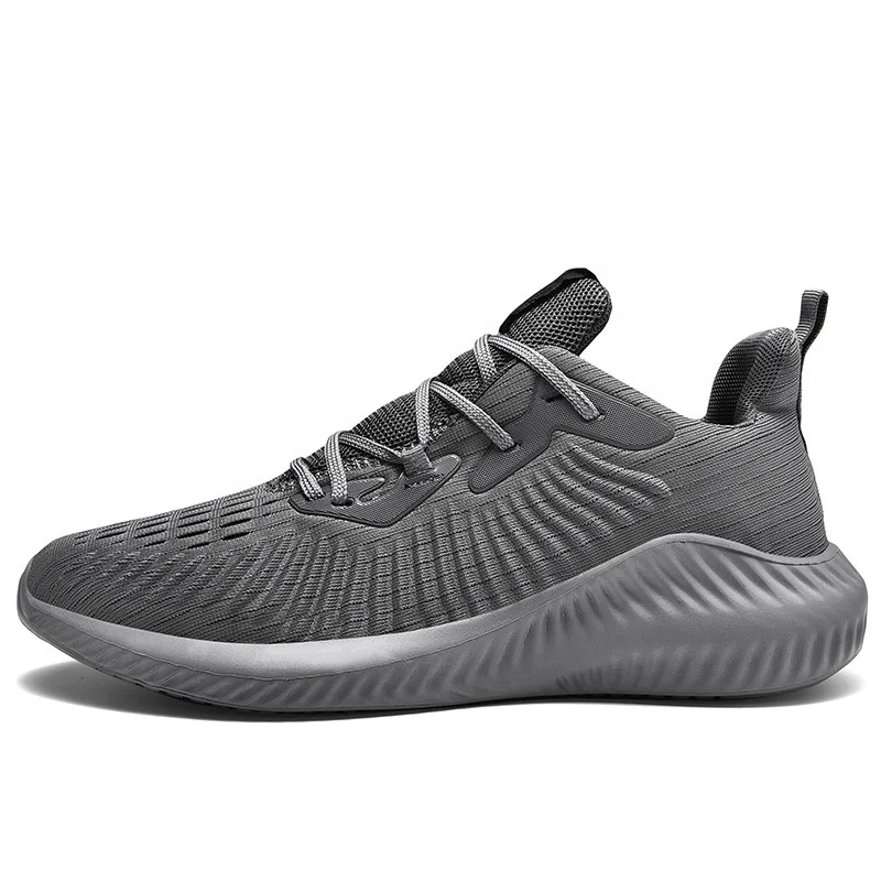 

Flying knitting breathable mesh upper comfortable durable wholesale classic design men casual running sports shoes, 4 color ways