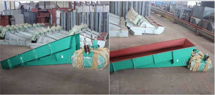 Hot selling long life electromagnetic stone vibrating feeder