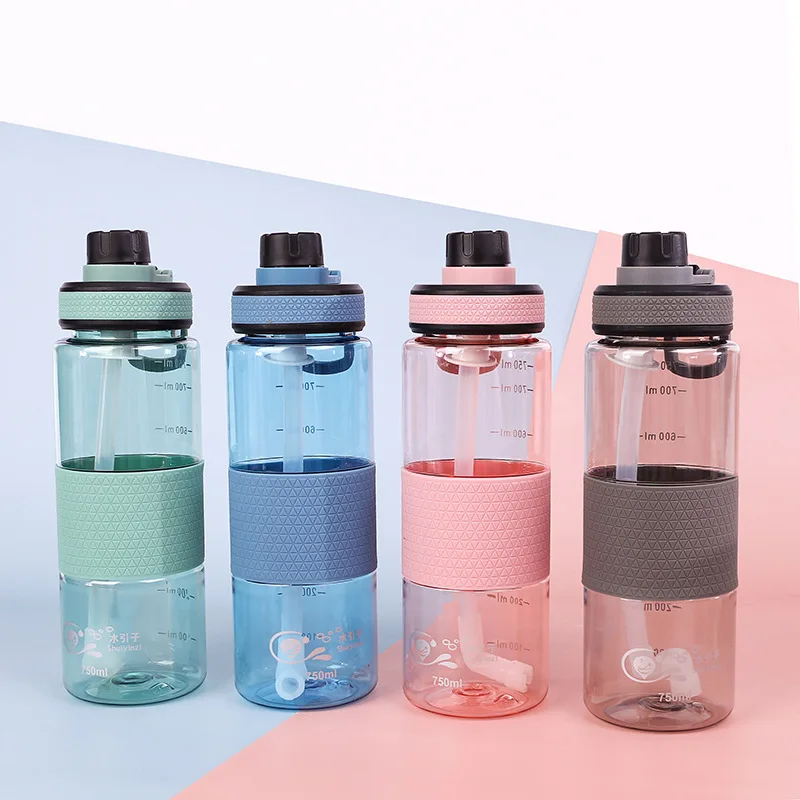

Mikenda hot sale plastic water bottles sports with custom logo, Customized color