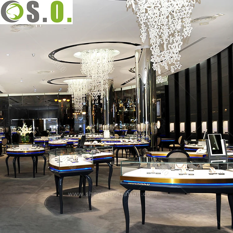 High End Jewelry Store Equipment With Jewelry Store Layout Design Buy