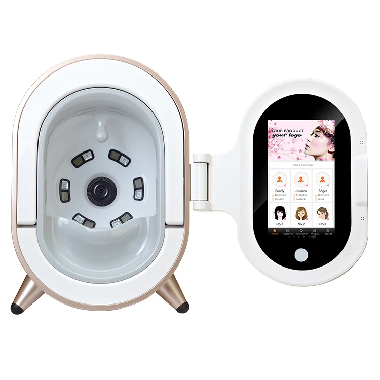 

Top Selling Products Portable Observation 3D Digital Iriscope Face Scanner Face Analysis Machine, White