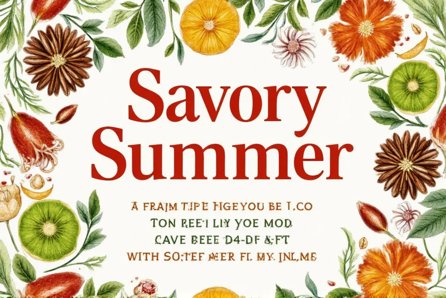 savory summer a flavorful guide to spices that keep you cool and craving more