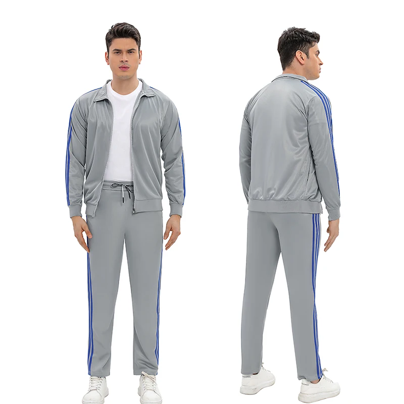 

Fall Running Set Long Sleeve Jacket Sweatpants Sportswear Fitness Gym Sports Suit mens sport tracksuit tech fleece tracksuit men, Customized logo printing