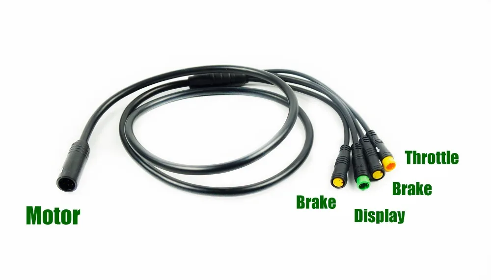 Câble D'extension 11 Broches Pour Moteur Bafang – Longueur 71,5 Cm, Connecteur étanche, Compatible G062 G060 G090 750W/1000W