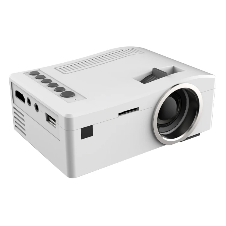 

High quality 1080P mini projector UC18 150 Lumens HD 320 x 180 Digital LED Projector with Remote Control hd led projector