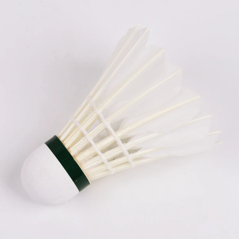 

High quality workmanship precision durable white badminton