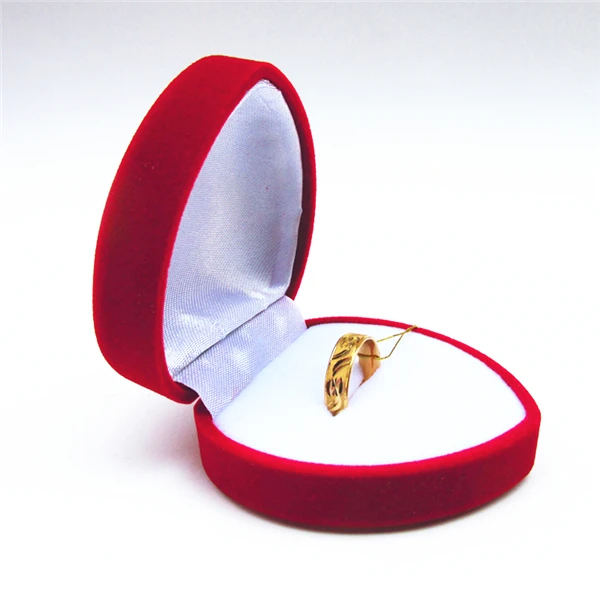 

Jewelry Box Big Red High-end Heart-shaped Ring Box Valentine's Day Gift Personality Creative Proposal Ring Box