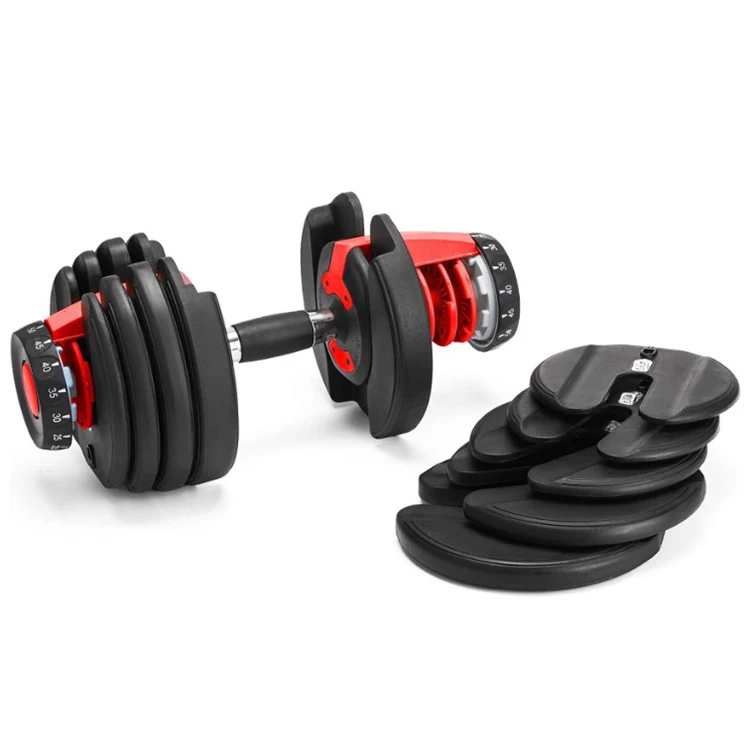 

top 10 manufacture produce 24kg 40kg 90lb variable changeable adjustable dumbbells for workout at home, Black