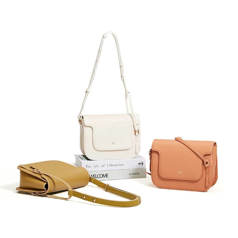 

AJI Leather Shoulder Bag High Quality Women Luxury Handbags Designer Purse Brand Bag Lady Crossbody Bags