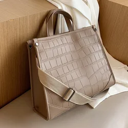 Multi Pockets Women Pu Leather Handbag Casual Crossbody Bag Tote with Purse