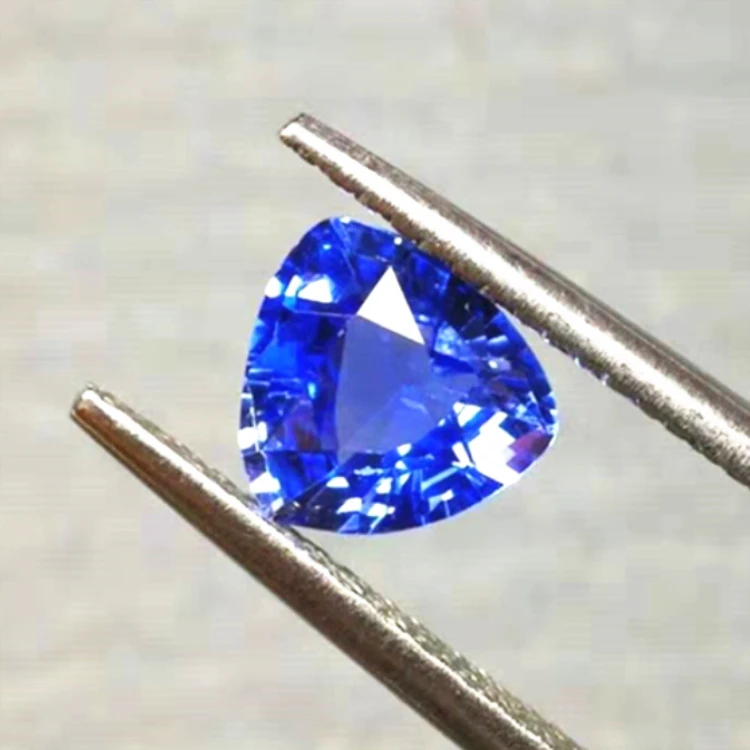 

High Quality Stones Jewelry Manufacture Cornflower Blue 1.1ct Unheated Natural Ceylon Sapphire Loose Gem