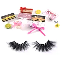 

Wholesale 25mm full strip eye lashes luxury eyelash packaging box custom private label 3d mink eyelashes vendor