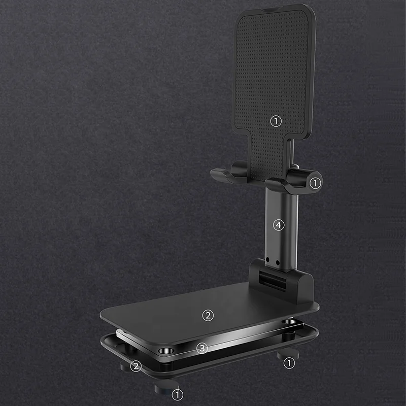 

Topjoy Amazon Hot Sale aluminum stand for tablet holder Mobile Cell Phone Desk Holder pocket phone holder