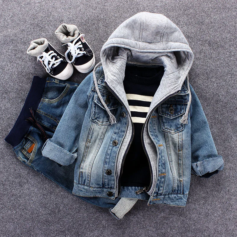 

Fashion children jacket in autumn warming kids boy hooded jackets wholesale, Blue