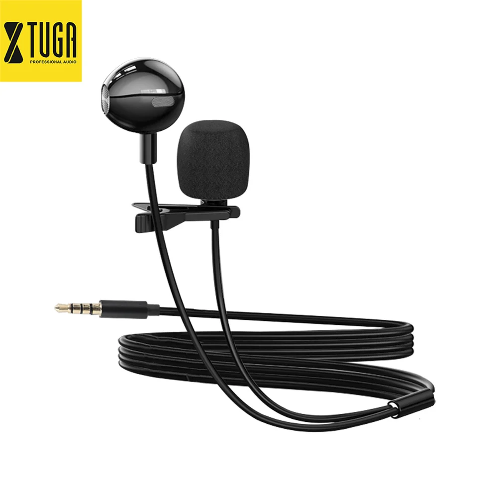 

Manufacture Low Price Lavalier Microphone With Easy Clip, Black