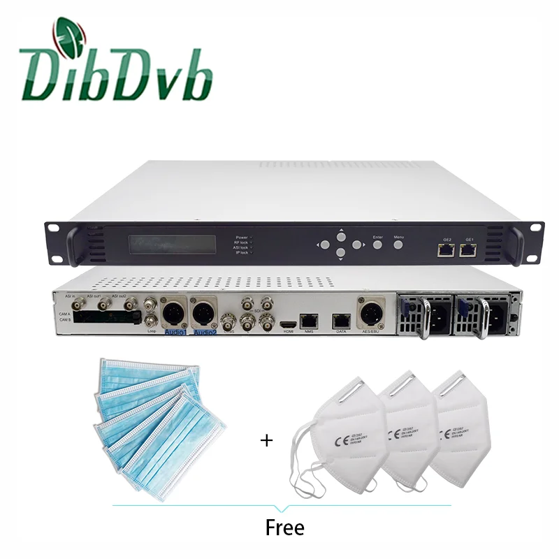 

Single channel 4K H.265 Decoder and IRD with DVB-S2/C/T2 input