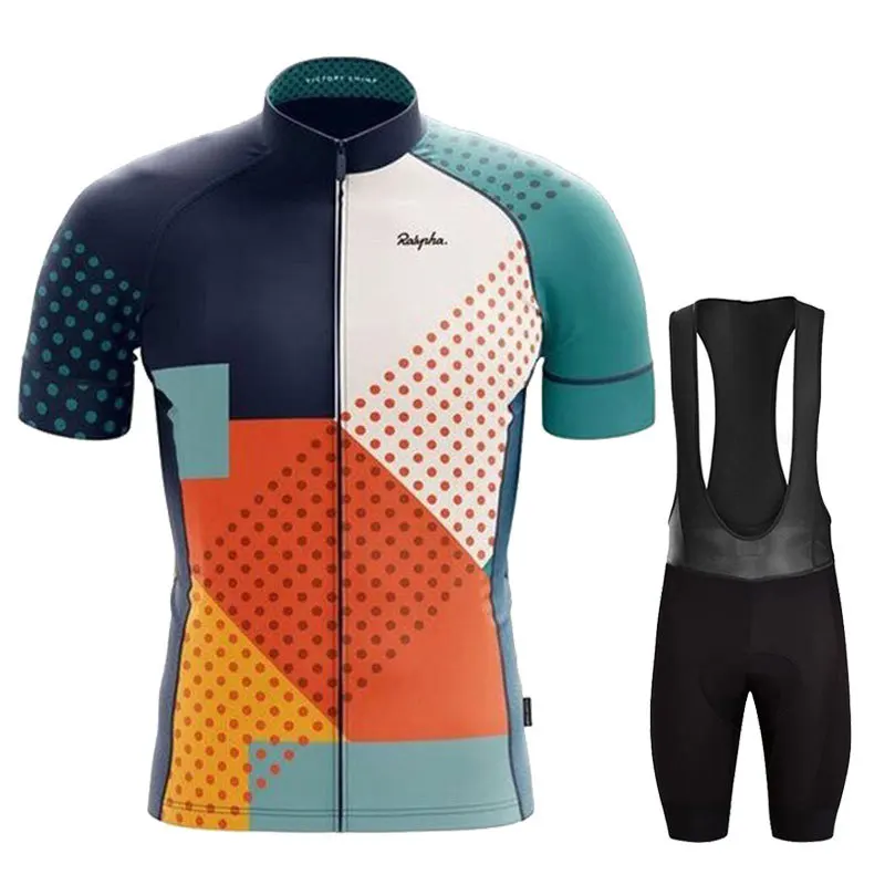 

Custom logo MTB Cycling Jersey Bib Shorts Set Bicicleta Uniforme Ciclismo Hombre cycling clothing, Customized colors