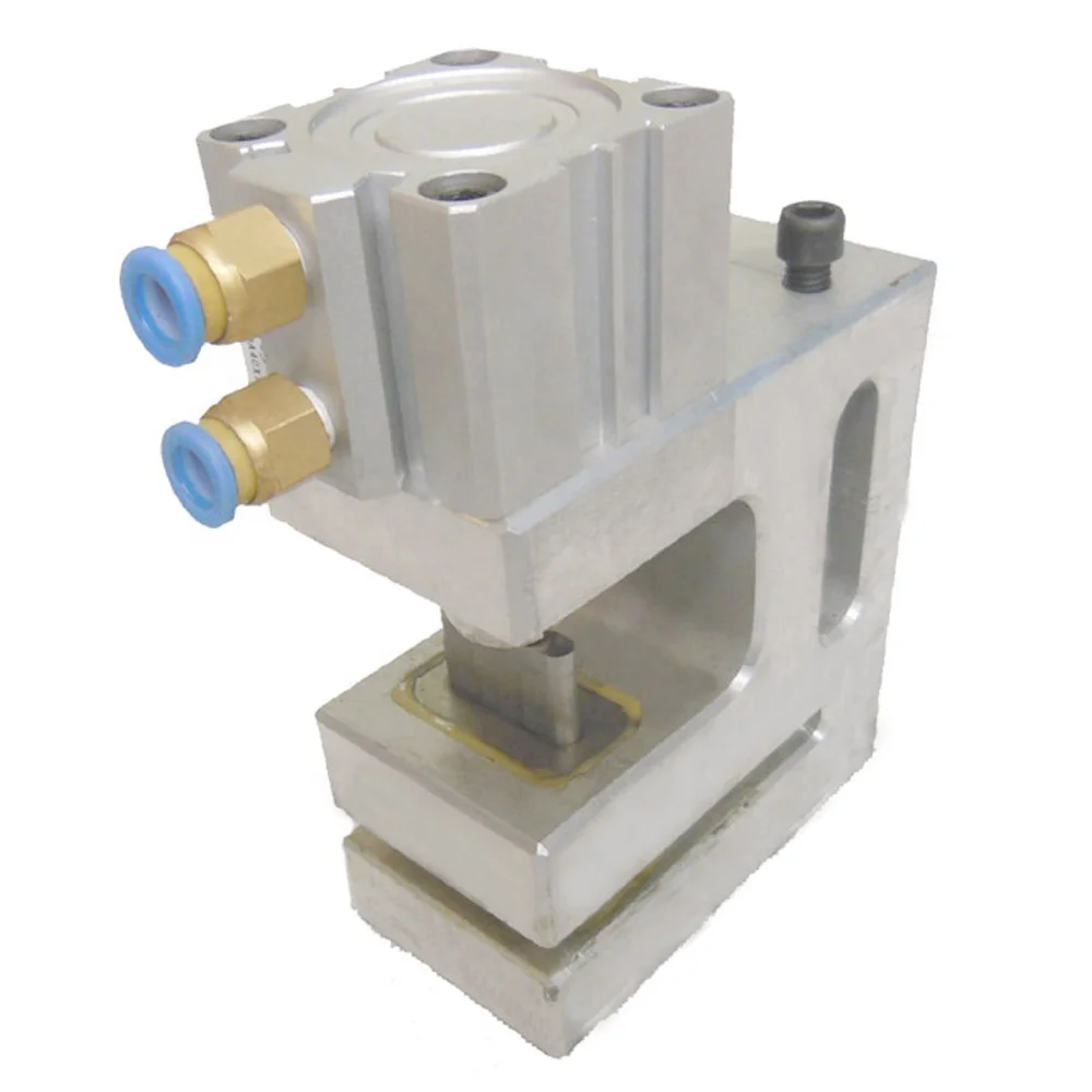 Pneumatic Punching Machine 10MM Round Hole Puncher for Plastic/Film Bag
