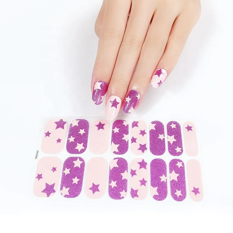 

Amazon hot sale nail sticker new design high quality nail stickers/wraps factory direct, Customers' requirements