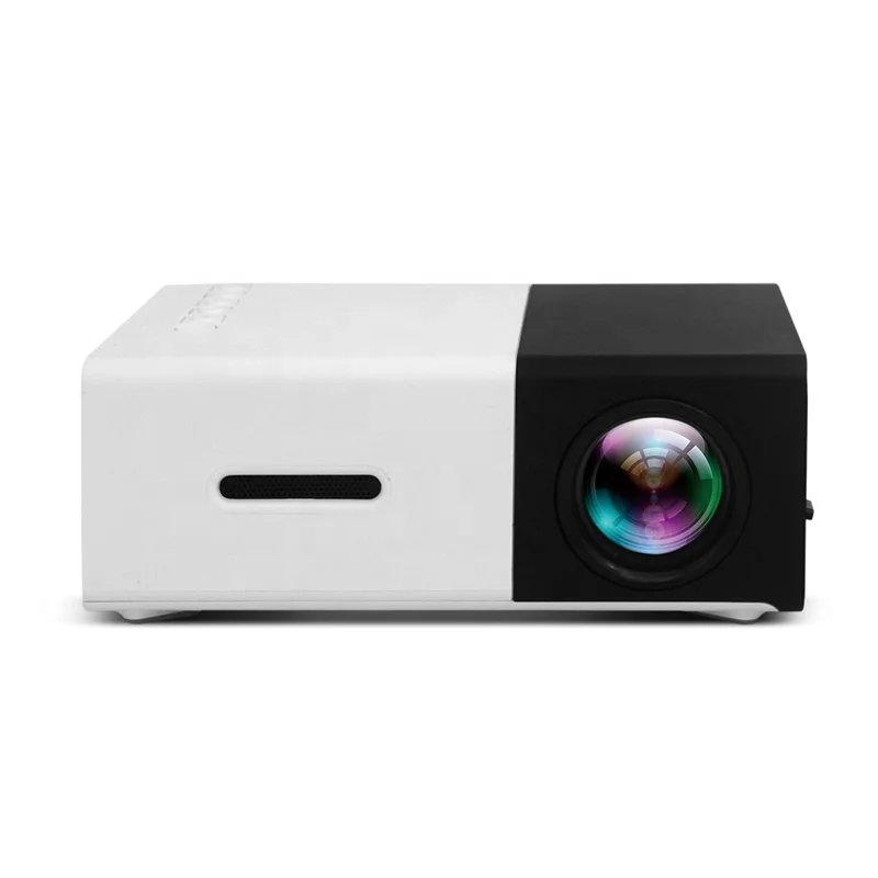 

Drop Shipping Custom logo projector 10w 24W Consumption 4k mini projector light with music RoHS CE projectors YG300