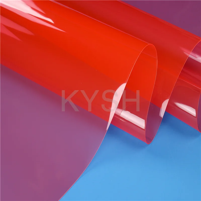 Eco Friendly Colored Transparent Plastic Eva Peva Film - Buy Eco ...