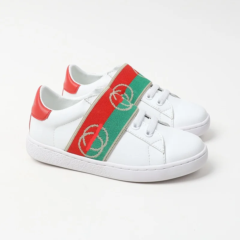 

Fashion high quality brand children's shoes girl boy shoes children kid, White