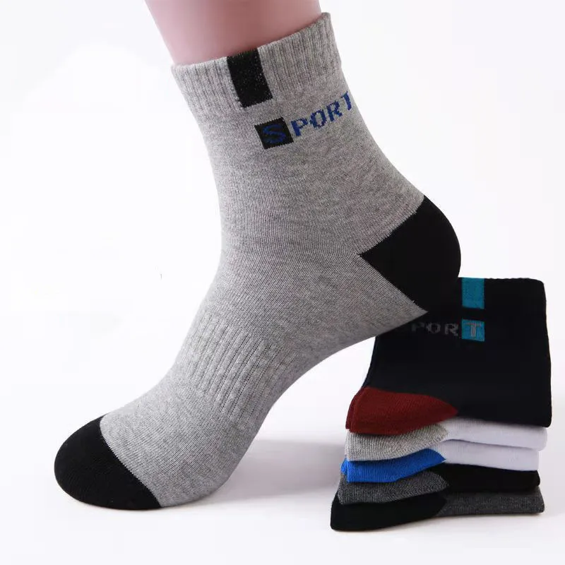 

Low Price Hot Sale Colorful Breathable Fashion Designs Bulk Casual men socks 100% cotton, Four colors